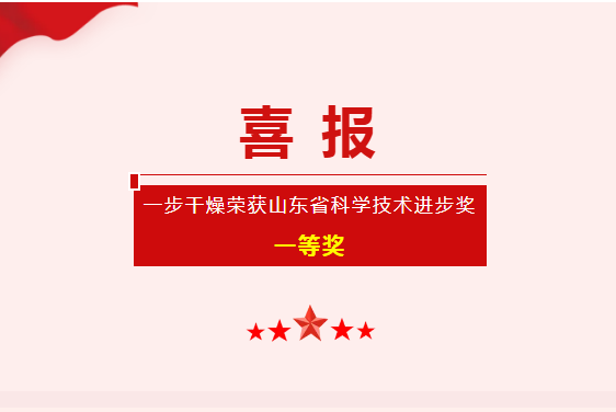 喜报！太阳集团tyc4633荣获“山东省科学技术进取奖”一等奖